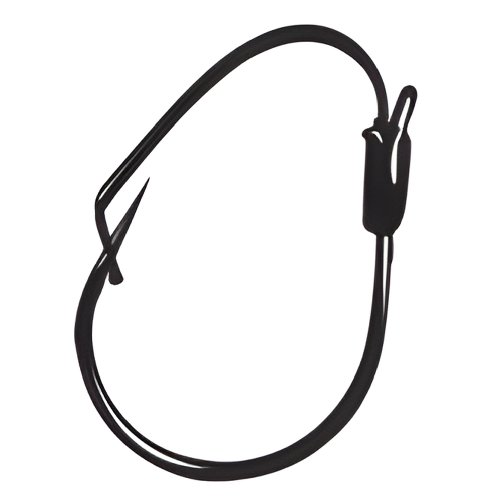 Gamakatsu Finesse Wide Gap Hooks, Weedless - NS Black